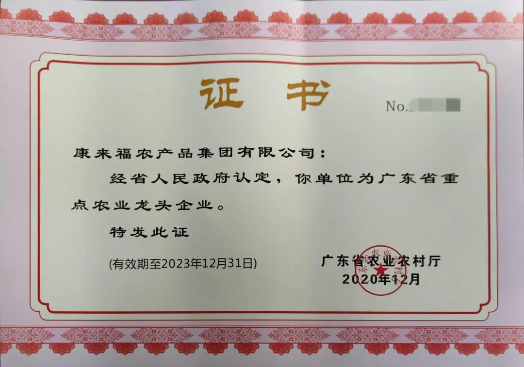 康來福資質