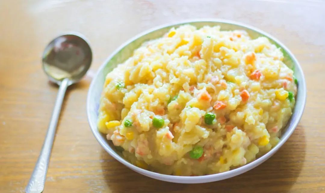 土豆泥拌飯